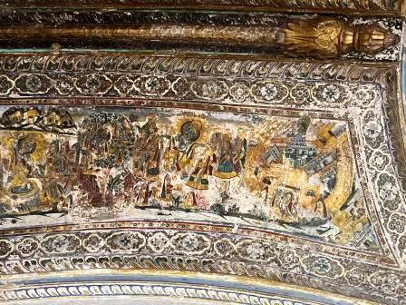 Fresco Painting in Holkar Alampur