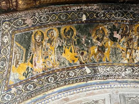 Fresco Painting in Bhind Alampur