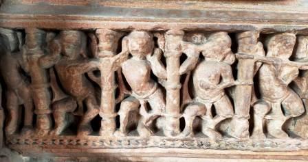 Saas-Bahu Temple, originally Padmanath Temple, at Gwalior Fort inside the temple
