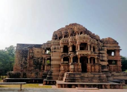 Saas-Bahu Temple, originally Padmanath Temple, at Gwalior Fort